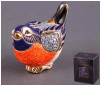 Снегирь керамическая фигурка De Rosa Rinconada. Длина 7 см