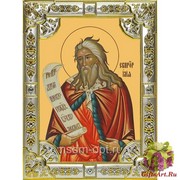 Икона освященная &quot;Илия Пророк (Илья)&quot; ,18х24см со стразами, 18x24 см