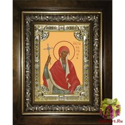 Икона освященная &quot;Наталья,Наталия Никомидийская мученица&quot;, 18x24 см, со стразами, в деревянном киоте 24x30 см, 24x30 см