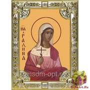 Икона освященная &quot;Галина Коринфская мученица&quot;, 18x24 см, со стразами