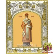 Икона освященная &quot;Иннокентий, митрополит Московский святитель&quot;, 14x18 см