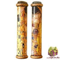 Калейдоскоп Gustav Klimt Поцелуй подарок любимым Ручная работа Калейдоскоп Gustav Klimt Поцелуй подарок любимым Ручная работа
