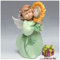 Солнечный Ангел Фарфор Высота 14см