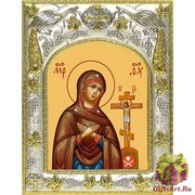 Икона освященная &quot;Ахтырская икона Божией Матери&quot;, 14x18 см