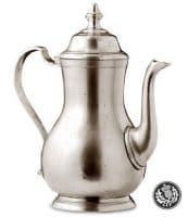 Кофейник из олова Вечер в Лорето Высота 21 см Cosi Tabellini Италия