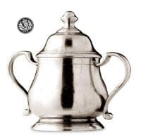 Сахарница из олова коллекция Лоретта Cosi Tabellini Италия