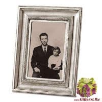 Фоторамка из олова 10,5 Х 13 см коллекция Cosi Tabellini Италия