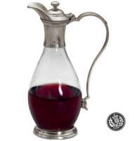 Декантер стекло олово Высота 28 см коллекция Веллетри пр-во Италия Cosi Tabellini Италия