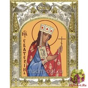 Икона освященная &quot;Екатерина великомученица&quot;, 14x18 см