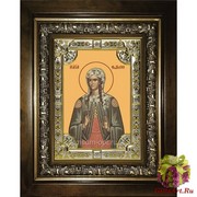 Икона освященная &quot;Фотина(Светлана) мученица&quot; ,18x24 см, со стразами, в деревянном киоте 24x30 см, 24x30 см