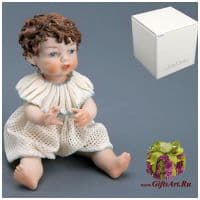 Фигурка Sibania коллекционная фарфоровая Малыш Пако 11 см Sibania Италия