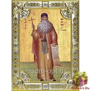 Икона освященная &quot;Максим Грек преподобный&quot;, 18x24 см со стразами, 18x24 см