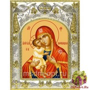 Икона освященная &quot;Жировицкая икона Божией Матери&quot;, 14x18 см