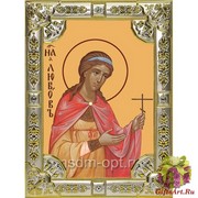 Икона освященная &quot;Любовь мученица&quot;, 18x24 см, со стразами