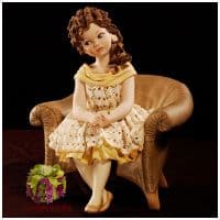 Статуэтка фарфоровая Sibania Clara Принцесса Кларисса 25 см Италия