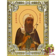 Икона освященная &quot;Ермоген, Патриарх Московский и всея Руси ,святитель&quot;, 18x24 см со стразами, 18x24 см