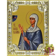 Икона освященная &quot;Галина Коринфская мученица&quot;, 18x24 см, со стразами