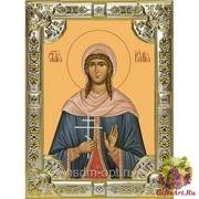 Икона освященная &quot;Иулия ,Юлия Анкирская (Коринфская) мученица&quot;,18x24 см, со стразами, 18x24 см