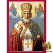 Николай чудотворец, архиепископ Мир Ликийских, святитель, икона, 240x300 см