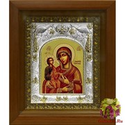 Икона освященная &quot;Божия Матерь Троеручица&quot;, в киоте 20x24 см, 20x24 см
