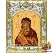 Икона освященная &quot;Владимирская икона Божией Матери&quot;, 14x18 см