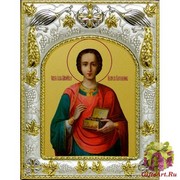Икона освященная &quot;Пантелеймон великомученик и целитель&quot;, 14x18 см