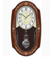 Настенные часы кварцевые в деревянном корпусе с боем Россия