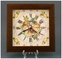 281-126 Настенные часы кварцевые Букет пр-во Италия