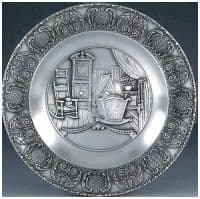 Тарелка оловянная настенная Новорожденному! Artina Тарелка оловянная настенная Новорожденному! Artina