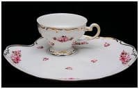 Чайная пара Weimar Porcelain Rosa Эксклюзивный фарфор Германия