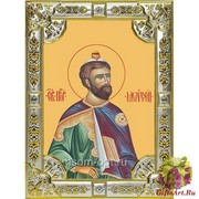 Икона освященная &quot;Моисей пророк&quot;, 18x24 см со стразами, 18x24 см