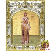 Икона освященная &quot;Леонид Афинский,святитель&quot;, 14x18 см