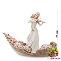 CMS-15/51 Статуэтка &quot;Девушка со скрипкой в гондоле&quot;