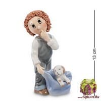 CMS-28/ 1 Фигурка &quot;Мальчик с собачкой&quot;