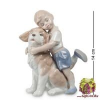 JP-29/ 1 Фигурка &quot;Мальчик с собакой&quot;