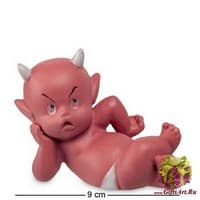 JP-03/ 1 Фигурка "Чертик-январь" кр.