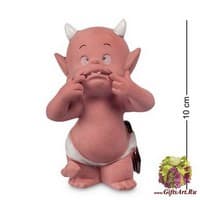 JP-03/12 Фигурка "Чертик-декабрь" кр.