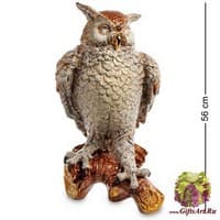 AHURA- 05 Фигура &quot;Сова&quot; с кристаллами Сваровски