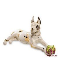 AHURA- 28 Фигура &quot;Немецкий дог&quot; с кристаллами Сваровски