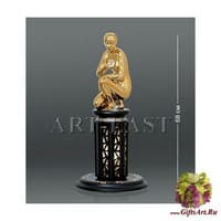 AHURA- 53 Лампа &quot;Девушка на колонне&quot; с кристаллами Сваровски