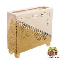 AHURA- 65 Ваза с кристаллами Сваровски