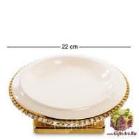 AHURA- 91 Блюдо малое "ARCADE" с кристаллами Сваровски AHURA- 91 Блюдо малое "ARCADE" с кристаллами Сваровски