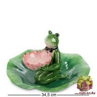 CMS-02/ 5 Набор тарелка и соусник "Лягушка" - вид 1 миниатюра