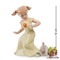 CMS-12/ 3 Фигурка &quot;Девочка с собачкой&quot;