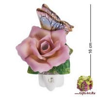 CMS-16/ 5 Светильник &quot;Роза с бабочкой&quot;