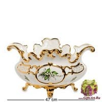 BRUNO-16 Фруктовница в стиле барроко &quot;Ландыши&quot;