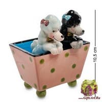 CMS-03/ 8 Набор соль-перец &quot;Пудель&quot;