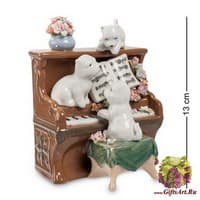 CMS-15/35 Муз. фигурка &quot;Щенята и Пианино&quot;