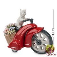 CMS-15/36 Муз. фигурка &quot;Щенок на байке&quot;