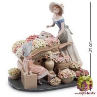 CMS-20/19 Композиция &quot;Девушка с цветами&quot;